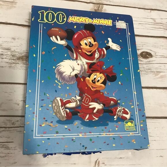 D Children’s Jigsaw Puzzles 100 piece Mickey Minnie horses cat duck - Picture 2 of 11